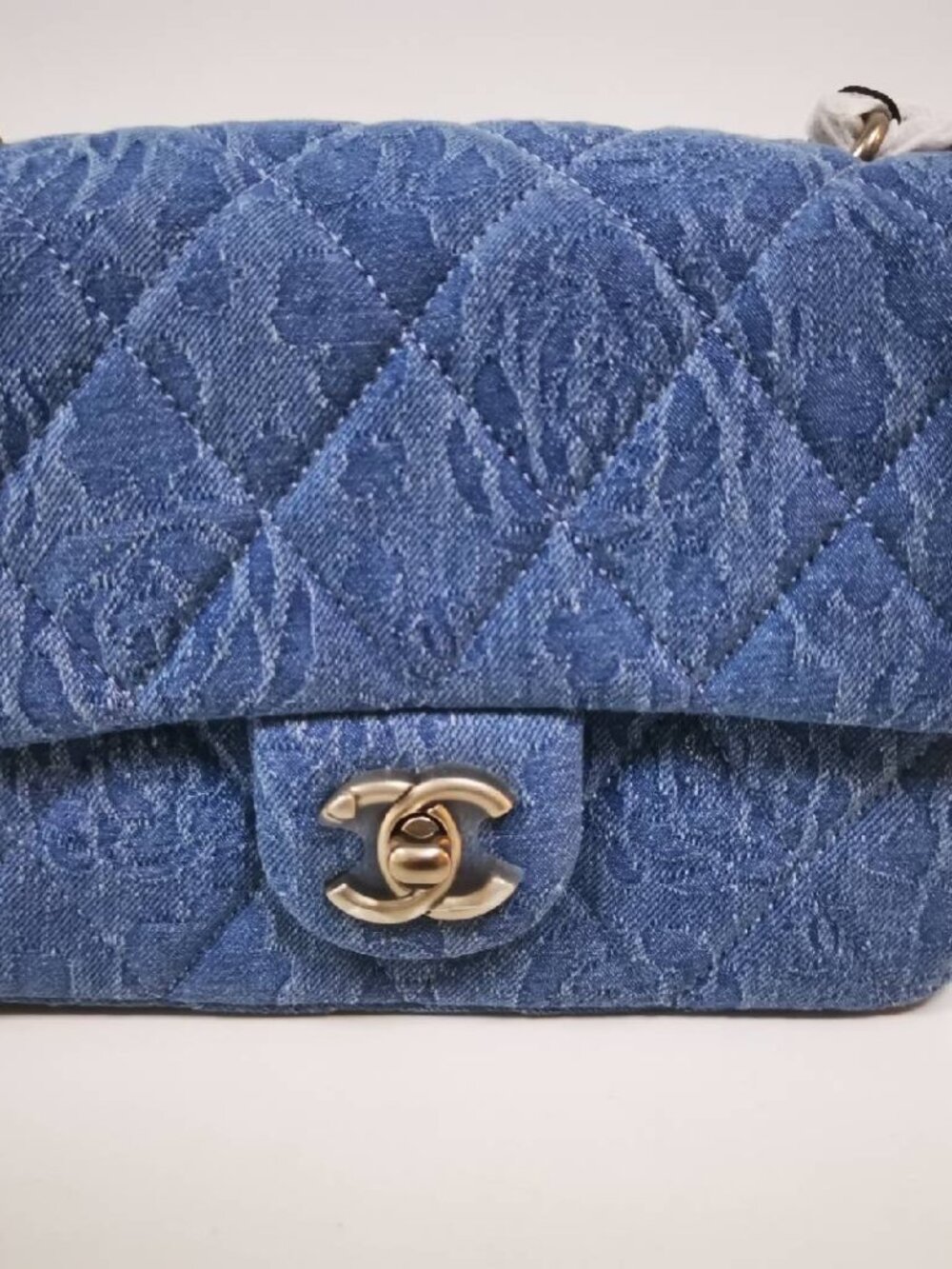 Pre-owned CHANEL Women Denim Crossbody Bag Fashion Single Shoulder Bag